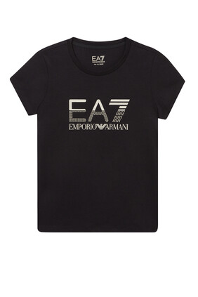 تي شيرت بشعار EA7 بحجم كبير